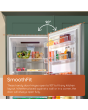 Hotpoint 66.1cm Dual No Frost Fridge Freezer Pet Inox
