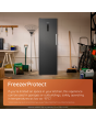 Hotpoint 66.1cm Dual No Frost Fridge Freezer Pet Inox