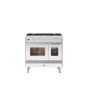 ILVE PD096WE3/ 90Cm Dual Fuel Roma Range Cooker, 6 Gas Burners