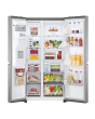 LG GSLV71PZTD 91.3cm Frost Free American Style Fridge Freezer - Shiny Steel