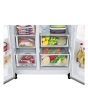 LG GSLV71PZTD 91.3cm Frost Free American Style Fridge Freezer - Shiny Steel