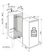 Liebherr SIFNE5108 55.9cm Fully Integrated No Frost Freezer