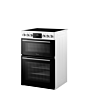 Midea MFO24EME4R118-WH 60cm Double Oven Cooker White