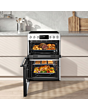 Midea MFO24EME4R118-WH 60cm Double Oven Cooker White