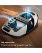 Miele C3COMFORT Bagged Cylinder Vacuum Cleaner - Marine Blue