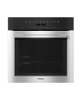 Miele H7162BP CLST Built-In Single Oven, Pyrolytic, Clean Steel Finish