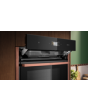 Neff B69VS7MY0A N90 Flex Design Built-in Single Oven With Vario Steam, Slide + Hide, Pyrolytic