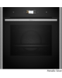 Neff B69VS7MY0A N90 Flex Design Built-in Single Oven With Vario Steam, Slide + Hide, Pyrolytic