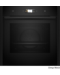 Neff B69VS7MY0A N90 Flex Design Built-in Single Oven With Vario Steam, Slide + Hide, Pyrolytic