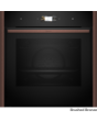 Neff B69VS7MY0A N90 Flex Design Built-in Single Oven With Vario Steam, Slide + Hide, Pyrolytic