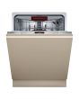 **EX DISPLAY Neff S187ZCX03G N70 Integrated Dishwasher, Cutlery tray, Zeolith, B Rated