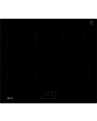 Neff T36FBE1L0G N 30 60cm Induction Hob, Touch Control, 4 zones, Front Bevel, 17 power levels, timer
