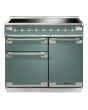 Rangemaster ELS100EIMG/ Elise 100cm Induction Range Cooker, Mineral Green