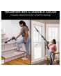 Shark HZ3000UKT Shark Stratos Anti Hair Wrap Plus Anti-Odour Corded Stick Vacuum - Black/Chrome