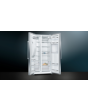 Siemens KA93GAIDP iQ500 American Style Fridge Freezer, Ice + Water, Stainless Steel, D Rated