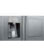 Siemens KA93GAIDP iQ500 American Style Fridge Freezer, Ice + Water, Stainless Steel, D Rated