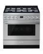 Smeg CPF9GP 90Cm Dual Fuel Single Cavity Portofino Range Cooker, Pyrolytic