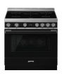 Smeg CPF9IP 90Cm Induction Portofino Range Cooker, Pyrolytic