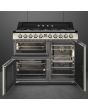 Smeg TR103P 100cm Victoria Dual Fuel Range Cooker Cream