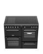 **EX DISPLAY Stoves ST DX RCA RICH 100Ei RTY BLK 100cm Richmond Deluxe Induction Range Cooker, 444411873