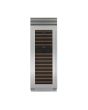 Sub Zero ICBCL3050W/S/P/L 762mm Classic Wine Storage, Left Hand Hinge Stainless Steel And Glass With