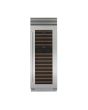 Sub Zero ICBCL3050W/S/P/R 762mm Classic Wine Storage, Right Hand Hinge, Stainless Steel and Glass wi
