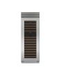 Sub Zero ICBCL3050W/S/T/L 762mm Classic Wine Storage, Left Hand Hinge, Stainless Steel and Glass wit