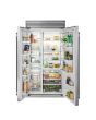 Sub Zero ICBCL4250S/S/P 1067mm Classic Side-by-Side Refrigerator/Freezer Stainless Steel