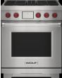Wolf ICBDF30450/S/P 759mm Dual Fuel Range Cooker, 4 Gas Burners