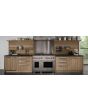 Wolf ICBDF48850/S/P 1216mm Dual Fuel Range Cooker, 8 Gas Burners 