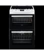 Zanussi ZCV46250WA 55cm Double Electric Cooker with Ceramic Hob - White