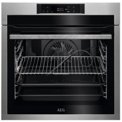 AEG BPE742380M Built-In Single Oven, Self Cleaning, Stainless Steel