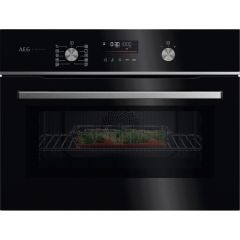AEG GK6NK40FB Built-In Combination Microwave Oven, Black