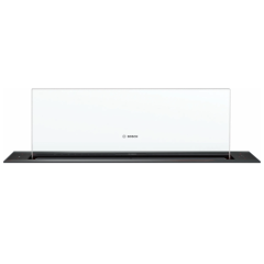Bosch DDW88MM60B Series 8 80cm Downdraft Extractor, Clear Glass Design,