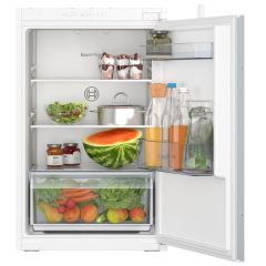 Bosch KIR21NSE0G Series 2 Built-In Larder Fridge, 88cm In Column, Slider Fixing