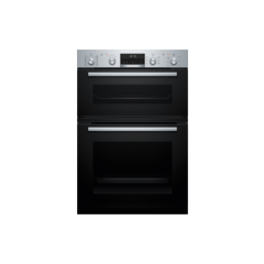 Bosch MBA578BS7B Series 6 Electronic, white LCD display, Main oven 10 functions, AutoPliot30, 2nd ov