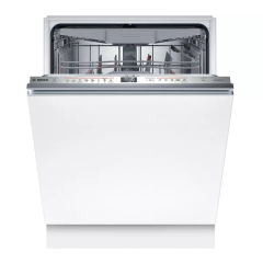 Bosch SMD6YCX01G Series 6 Fully Integrated Dishwasher, A Rated, Cutlery Tray, PerfectDry, Zeolith 
