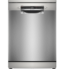 Bosch SMS6ZCI10G Series 6 Dishwasher, 14 Place Settings, Silver, B Rated