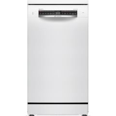 Bosch SPS4HMW49G Dishwasher Slimline ( White ) Series 4 / 6 Prog / 10 P/Settings / Vario Flex Basket