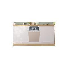 Bosch SPV4EMX17G Series 4 Fully Integrated Slimline Dishwasher, 10 Place Settings, Cutlery Tray, B R