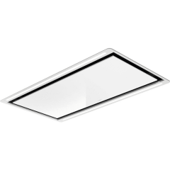 Elica HILIGHT-GLS-16 100cm Ceiling Extractor Hood in White Glass