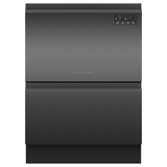 Fisher + Paykel DD60D2HNB9 Series 7 Integrated Double Dishdrawer™ Dishwasher, 12 Place Settings, E R