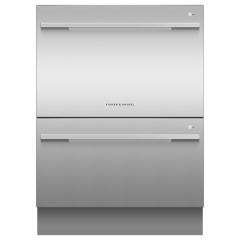 Fisher + Paykel DD60DDFHX9 Series 9 Integrated Double Dishdrawer™ Dishwasher, 12 Place Settings, E Rated, 82354 