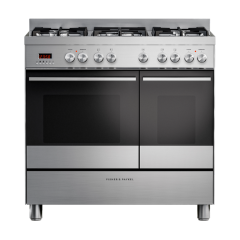 Fisher + Paykel OR90L7DBGFX1 90cm Dual Fuel Range Cooker