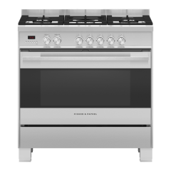 Fisher + Paykel OR90SDG4X1 Series 7 90cm Dual Fuel Range Cooker, Stainless Steel, A Rated, 81723