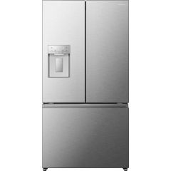Hisense RF815N4SESE Total No Frost Plumbed American Fridge Freezer - Silver