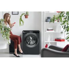 Hoover HD496AMBCB/1-80 9kg/6kg 1400 Spin  Washer Dryer - Black