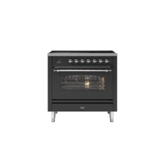 ILVE PI09NE3/ 90Cm Induction Single Cavity Milano Range Cooker