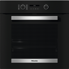 Miele H 2465 BP 59.5cm Built-In Electric Oven Black