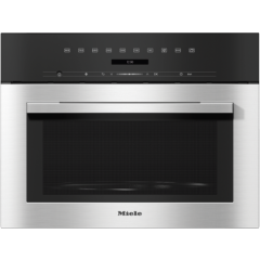 Miele M7140TC CLST Built-In Microwave, Stainless Steel
